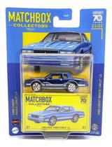 Matchbox Collectors Chevy Monte Carlo Escala 1/64 Mattel