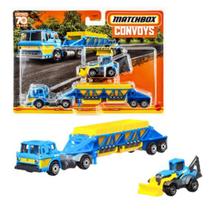 Matchbox Convoys Ford C900 Cabover e Mbx Gravel Trailer Mattel Matchbox Convoys Ford C900 Cabover e Mbx Gravel Trailer Mattel