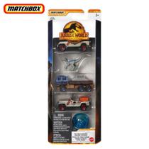Matchbox Jurassic Park - Jurassic World Dominion - Dinossauro - FMX40 - HMH28 / HBH83 / HBH81 - Mattel