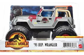 Matchbox Jurassic World 1:24 93 Jeep Wrangler Hbj10