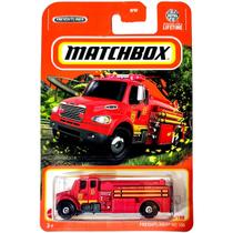 Matchbox Mattel Freightliner M2 106 Bombeiro 76/100 (Lote G - 2024)
