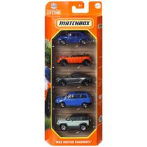 Matchbox Mattel MBX British Roadways Pack com 5 (Modelos Na Descrição) Matchbox Mattel MBX British Roadways Pack com 5 (Modelos Na Descrição)