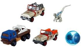 Matchbox Pacote C/ 05 Carrinhos Jurassic World Domin Hbh81