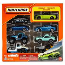 MatchBox Pacote com 8 Carrinhos - Mattel MatchBox Pacote com 8 Carrinhos - Mattel