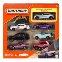 Matchbox Pacote com 8 Carros Exclusivo Karma GS-6 - Mattel Matchbox Pacote com 8 Carros Exclusivo Karma GS-6 - Mattel