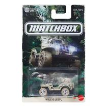 Matchbox Temático Mattel Adventure Guides Series Willys Jeep (2025)