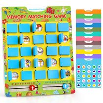 Matching Memory Game Vinlon Flip to Win para crianças de 4 a 8 anos