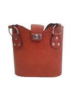 Mateira - Bolsa - Couro - p/ 2L- Marrom Claro - Premium