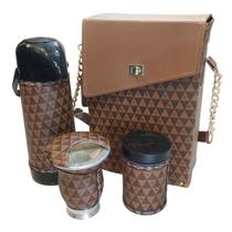 Mateira Luxo Fechada Completa Regalo Campeiro Com Cuia, Garrafa 1,5L, PortaErva Mateira Luxo Fechada Completa Regalo Campeiro Com Cuia, Garrafa 1,5L, PortaErva