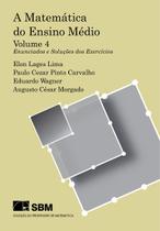 Matemática do Ensino Médio, A - Vol. 4 - SBM - SOCIEDADE BRASILEIRA DE MATEMATICA