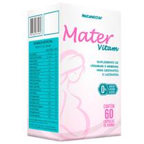 Mater Vitam Vitamina Gestante Lactante Mamãe 60 Cápsulas