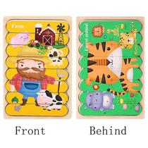 Materiais Crianças Jigsaw Board Brinquedos de madeira educativos para Materiais Crianças Jigsaw Board Brinquedos de madeira educativos para