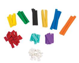 Material Cuisenaire Aluno 91 Peças Material Cuisenaire Aluno 91 Peças