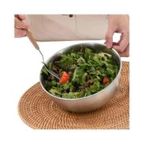 Material de aço inoxidável doméstico com escala tigela de mistura de cozinha de grande capacidade