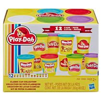Material de escultura Hasbro Play-Doh Retro 12 latas de 1,36 kg Material de escultura Hasbro Play-Doh Retro 12 latas de 1,36 kg