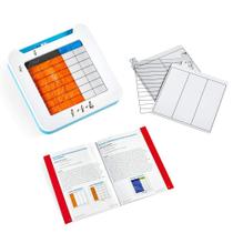 Material Didático de Matemática hand2mind Build-A-Grid - 3ª Série (Conjunto com 4)