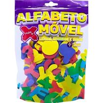 Material Didático Eva Alfabeto Movel 4CMX2MM 150 Peças