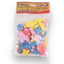 Material Didático EVA Números GD 5MM com 60 Peças de 5CM Material Didático EVA Números GD 5MM com 60 Peças de 5CM