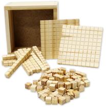 Material Dourado 111 Peças Em Madeira - Material Escolar Material Dourado 111 Peças Em Madeira - Material Escolar