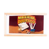 Material Dourado 111 Peças em MDF Zaramela