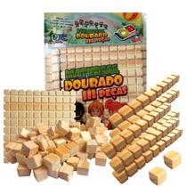 Material Dourado 111 Peças Madeira