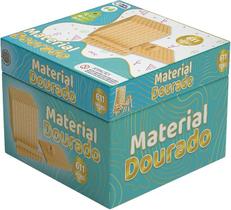 Material Dourado 611 peças - Pais e Filhos Material Dourado 611 peças - Pais e Filhos