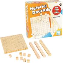 Material Dourado 62 Peas Em Madeira Nig Brinquedos