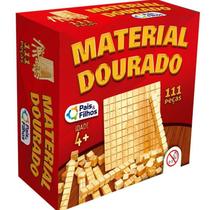 Material Dourado com 111 Pecas Para Volta as Aulas Material Escolar Didatico