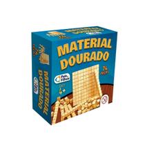 Material Dourado Didático 74 Peças - Pais e Filhos