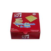 Material Dourado Do Aluno Super Tela Com 111 Peças Madeira