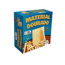 Material Dourado Educativo C/74 Pecas Madeira
