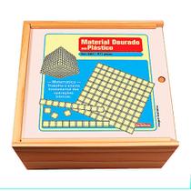 Material Dourado em Plástico 611 Peças - Carimbrás