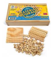 Material Dourado Individual 111 Peças - Educativo Pedagógico Material Dourado Individual 111 Peças - Educativo Pedagógico