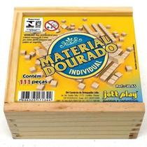 Material Dourado Individual 111 Peças- Pedagógico Montessori