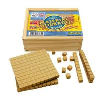 Material Dourado Individual 62 Peças De Madeira - Jottplay