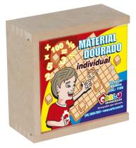 Material dourado madeira 62 peças Carlu Material dourado madeira 62 peças Carlu