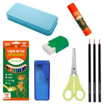 Material Escolar Barato Volta As Aulas Com 20 Itens - Leo e Leo