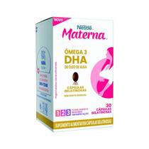 Materna Omega 3 Dha Com 30 Capsulas - Nestle Materna Omega 3 Dha Com 30 Capsulas - Nestle