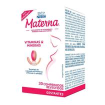 Materna Suplemento de Vitaminas e Minerais Gestantes 30 Comp - Nestlé