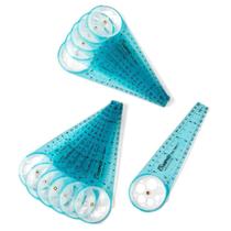 Math Compass hand2mind Safe-T 25-10 cm azul para crianças (x12)