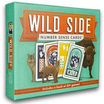 Math Deck Wild Side Number Sense Cards, mais de 50 jogos para crianças de 4 a 14 anos Math Deck Wild Side Number Sense Cards, mais de 50 jogos para crianças de 4 a 14 anos