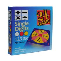 Math Game 24 Game 48 Baralho de cartas Cartas de um dígito EDU-TOYS