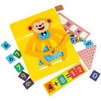 Math monkey brincando de tabuada