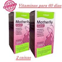 Matherlly Gest 2x30 Comprimidos Vitamina Para Gestantes - Natulab