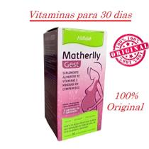 Matherlly Gest 30 Comprimidos Vitamina Para Gestantes - Natulab