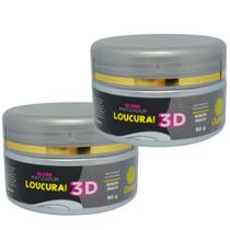 Matizador 3D Efeito Prata Ouran 90g Kit com 02 unidades