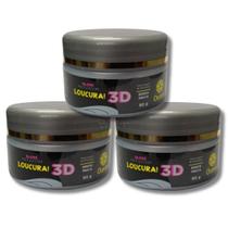 Matizador 3D Efeito Prata Ouran 90g Kit com 03 unidades