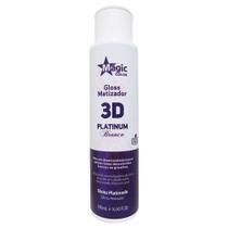 Matizador 3D Platinum Branco - Efeito Platinado - 500ml