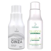 Matizador Efeito Loiro CINZA e Diluidor de Matizador 300ml KIT Matizador Efeito Loiro CINZA e Diluidor de Matizador 300ml KIT
