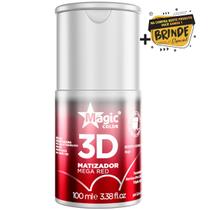 Matizador Magic Color 3d Mega Red Efeito Intenso 100ml Matizador Magic Color 3d Mega Red Efeito Intenso 100ml